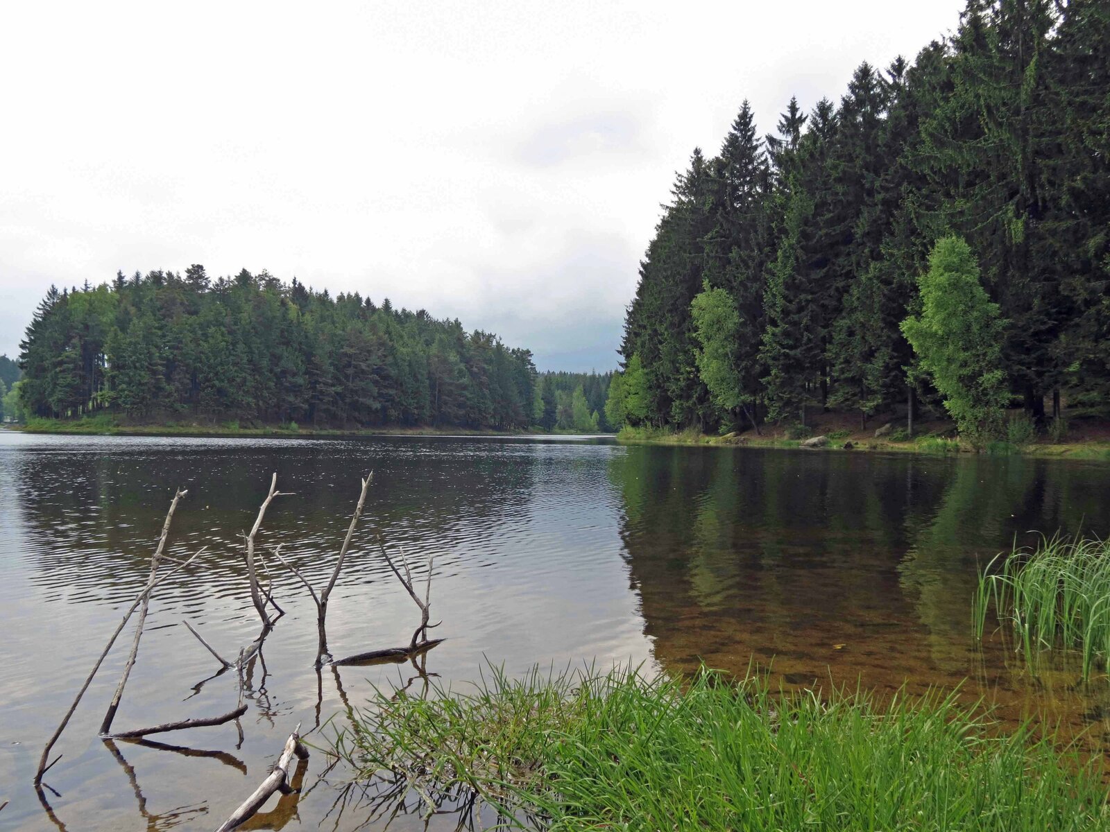 Česká Kanada — pohled na krajinu kolem Nové Bystřice
