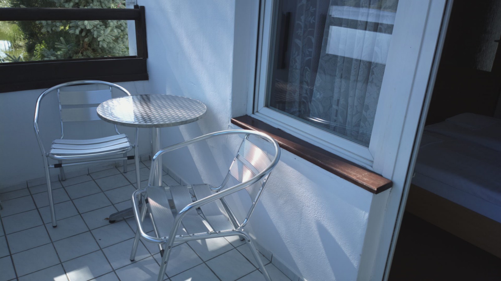 Čtyřlůžkový pokoj s balkonem - ubytování Penzion Lada Nová Bystřice